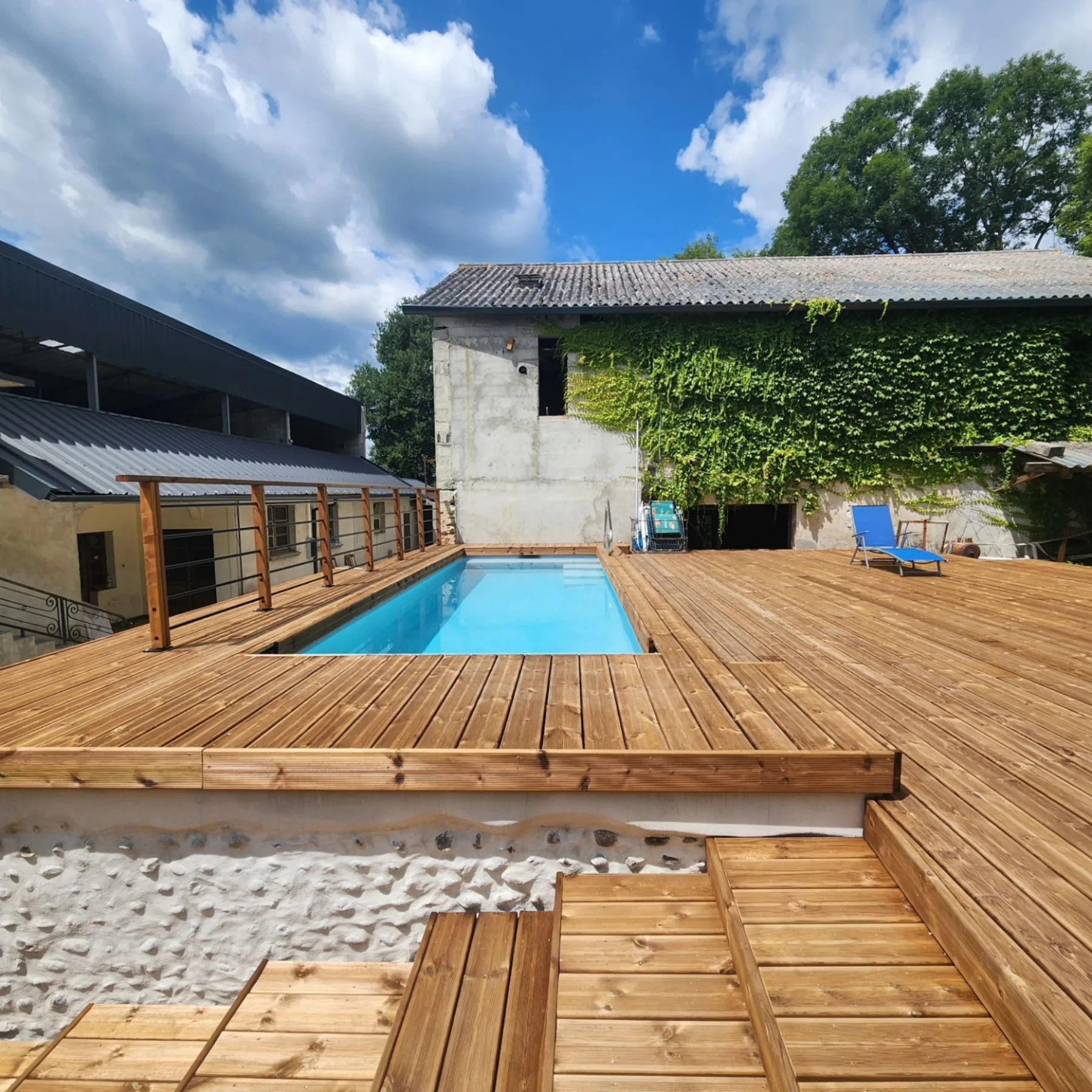 Aménagement extérieur, terrasse